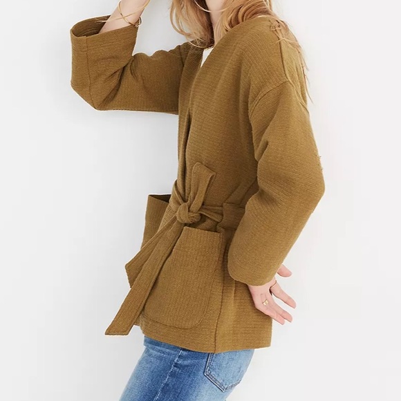 Texture & Thread Wrap Jacket - Picture 9 of 11